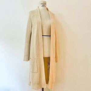 Levi’s Made and Crafted Wool & Cashmere Cardigan Sweater / Duster $298